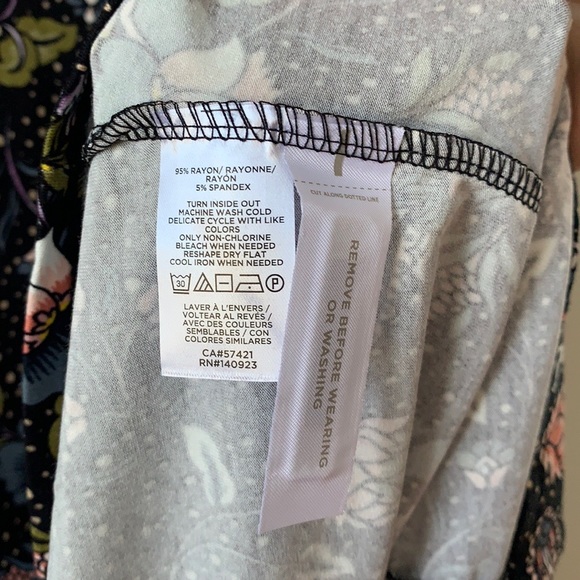 LOFT Petite Meadow Swing Dress - Picture 9 of 9